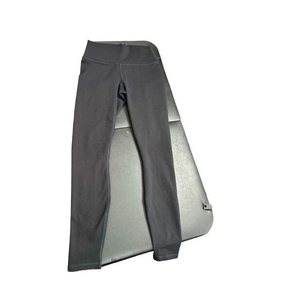 Fabletics Power hold mid rise define womens black size s/m cropped 25” inseam - Picture 3 of 11